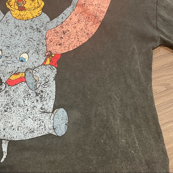 Large Grey Overdye Graphic Disney Shirt Zara - Picture 6 of 6